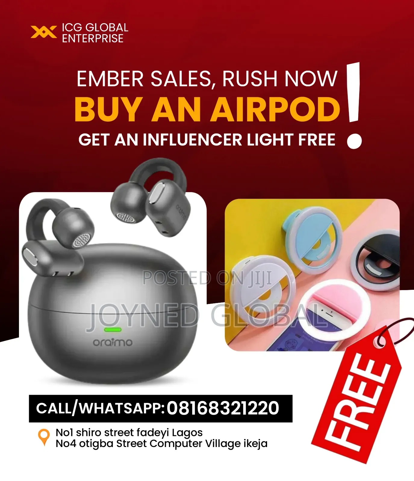 Oraimo Clip Earbud