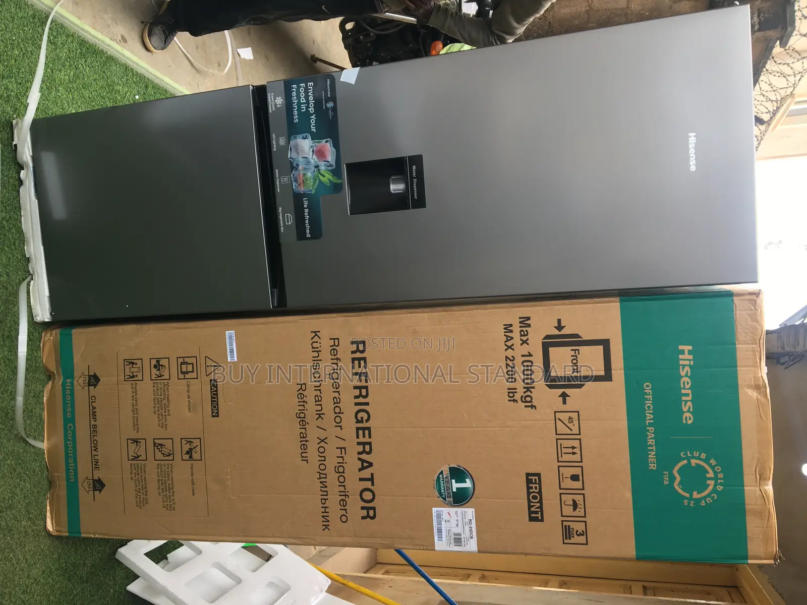 Hisense 264l Double Door Refrigerator