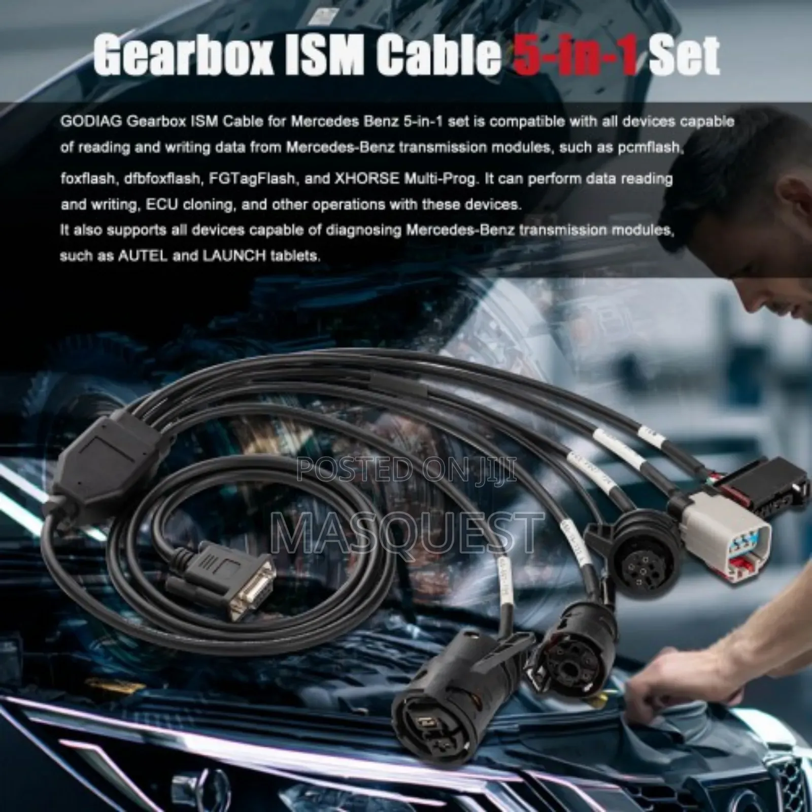 Godiag Gearbox Ism Cable