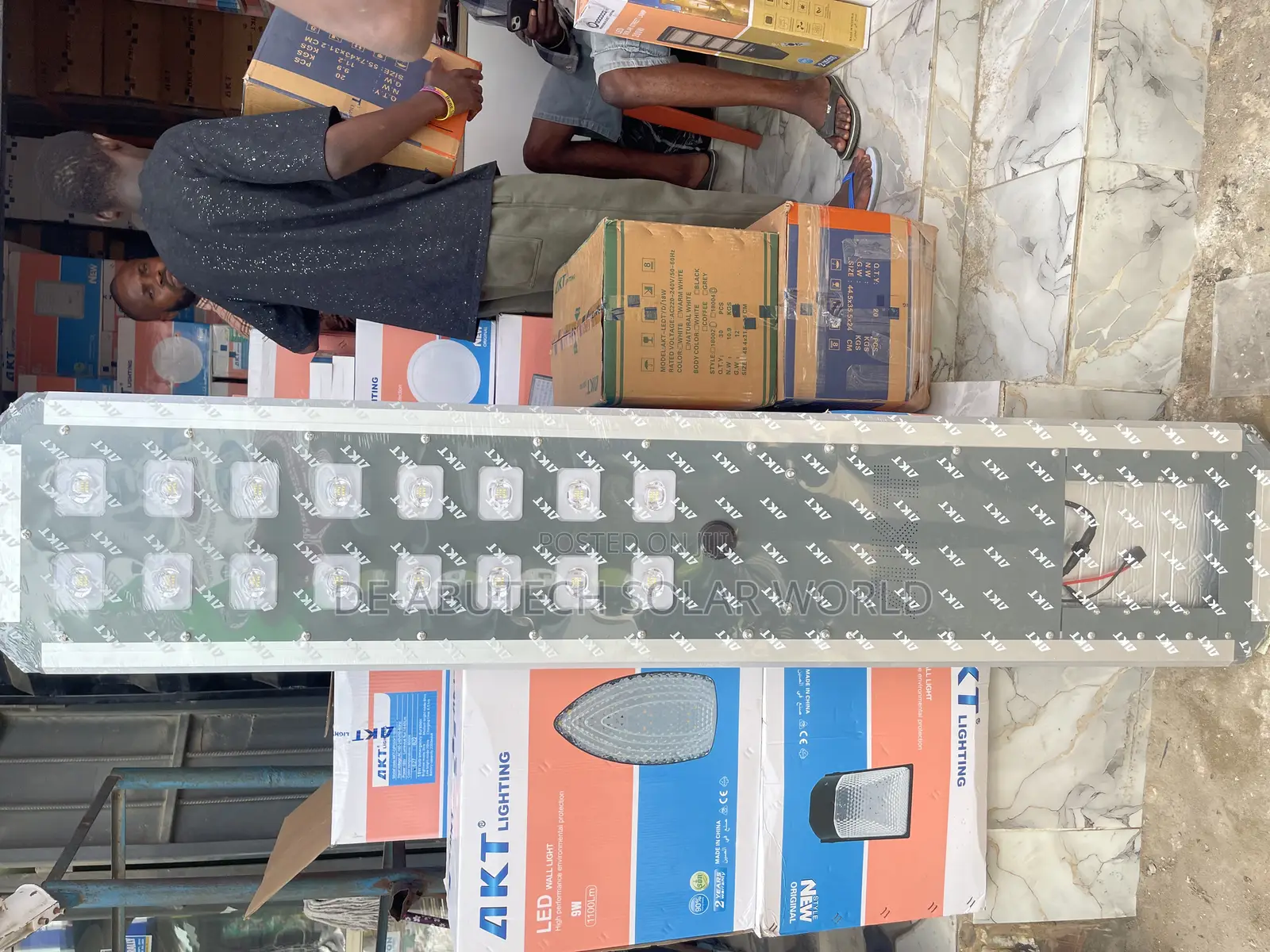 300 Watts Akt Solar Street Lights