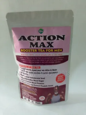 Action Max Booster Tea: For Instant Boost of Sex Drive Libido