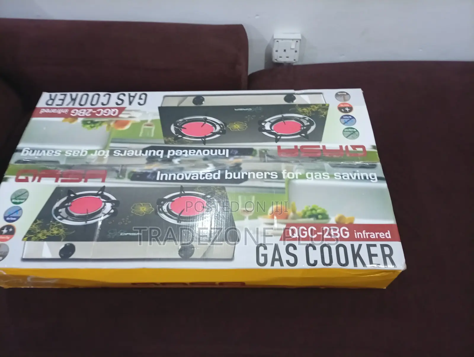Qasa 2-Burner Tabletop Cooker.