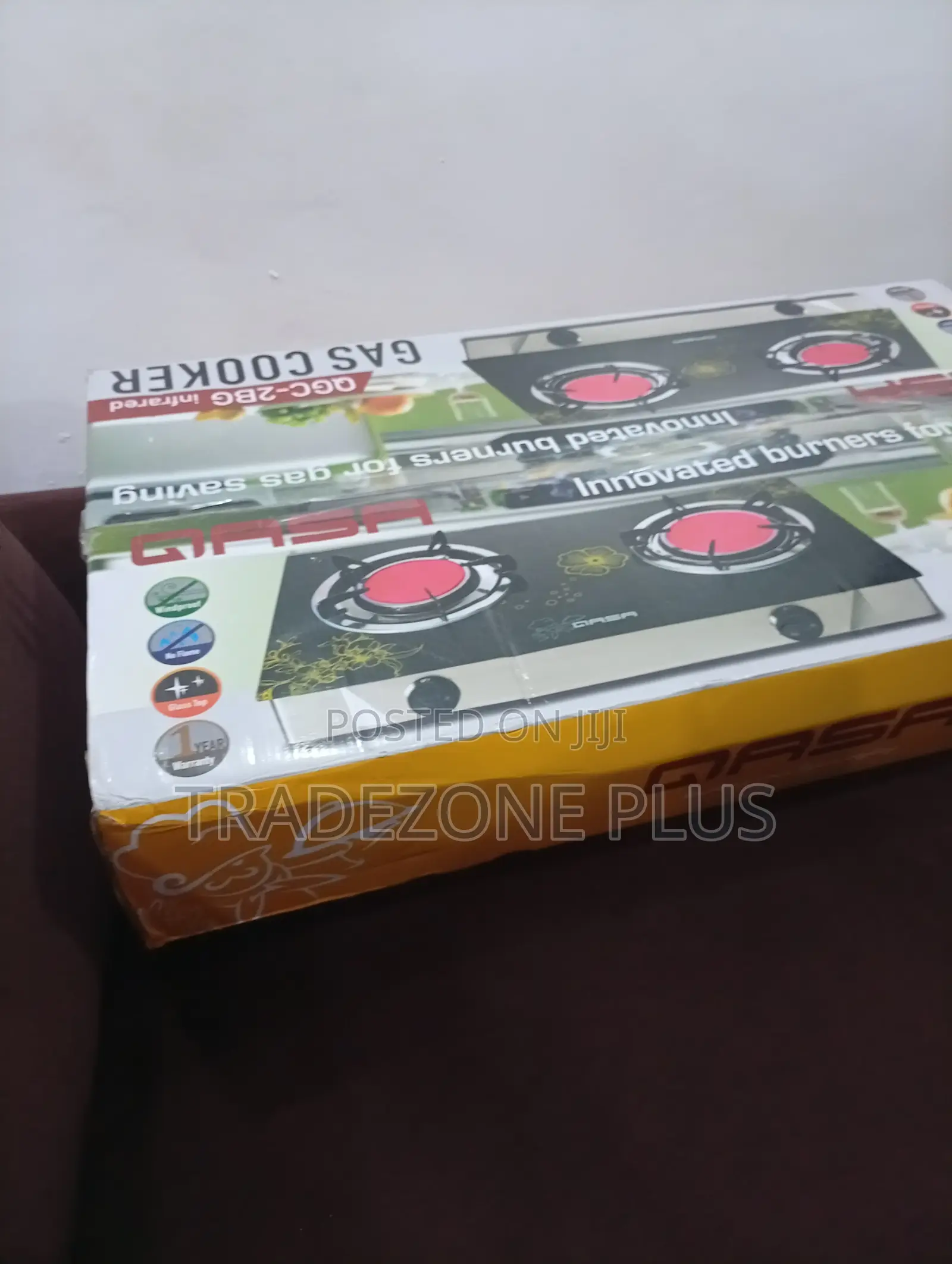Qasa Dual Gas Cooking Panel.