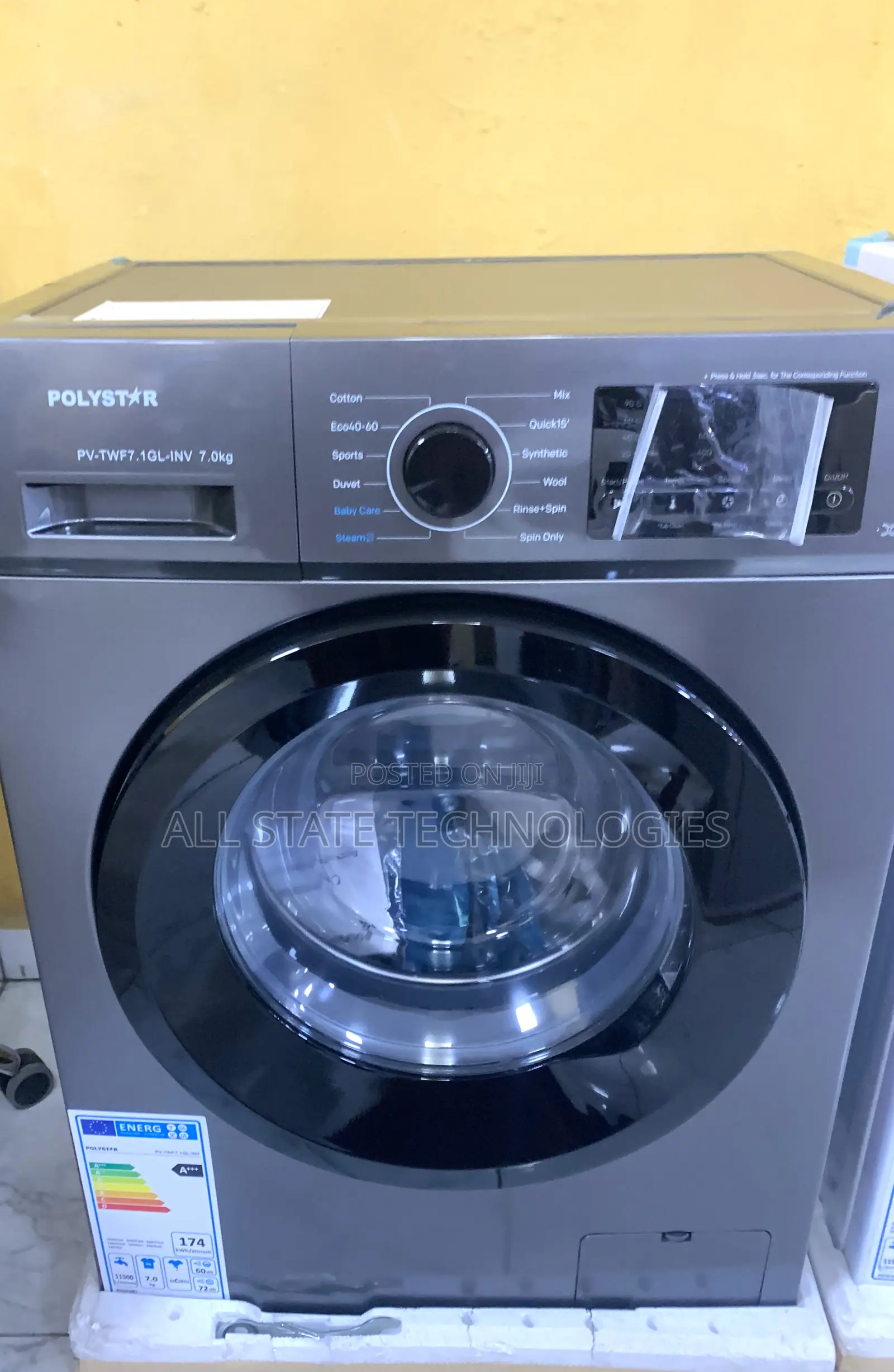 Polystar 6kg Drum-Type Front Loader Washer