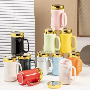 Mug Cup With Mirror Cover