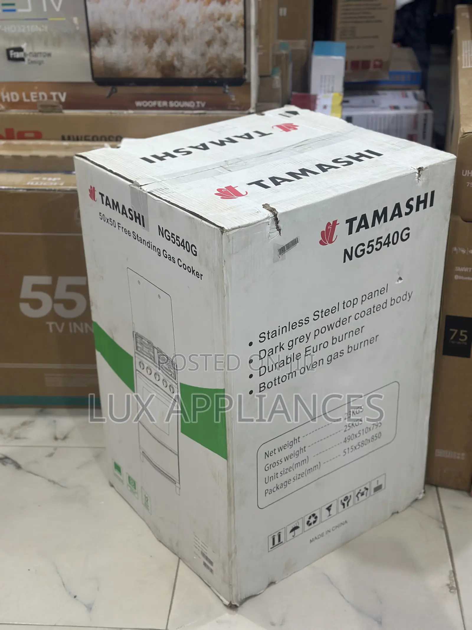 Easy-to-Use Durable Tamashi Gas Cooker