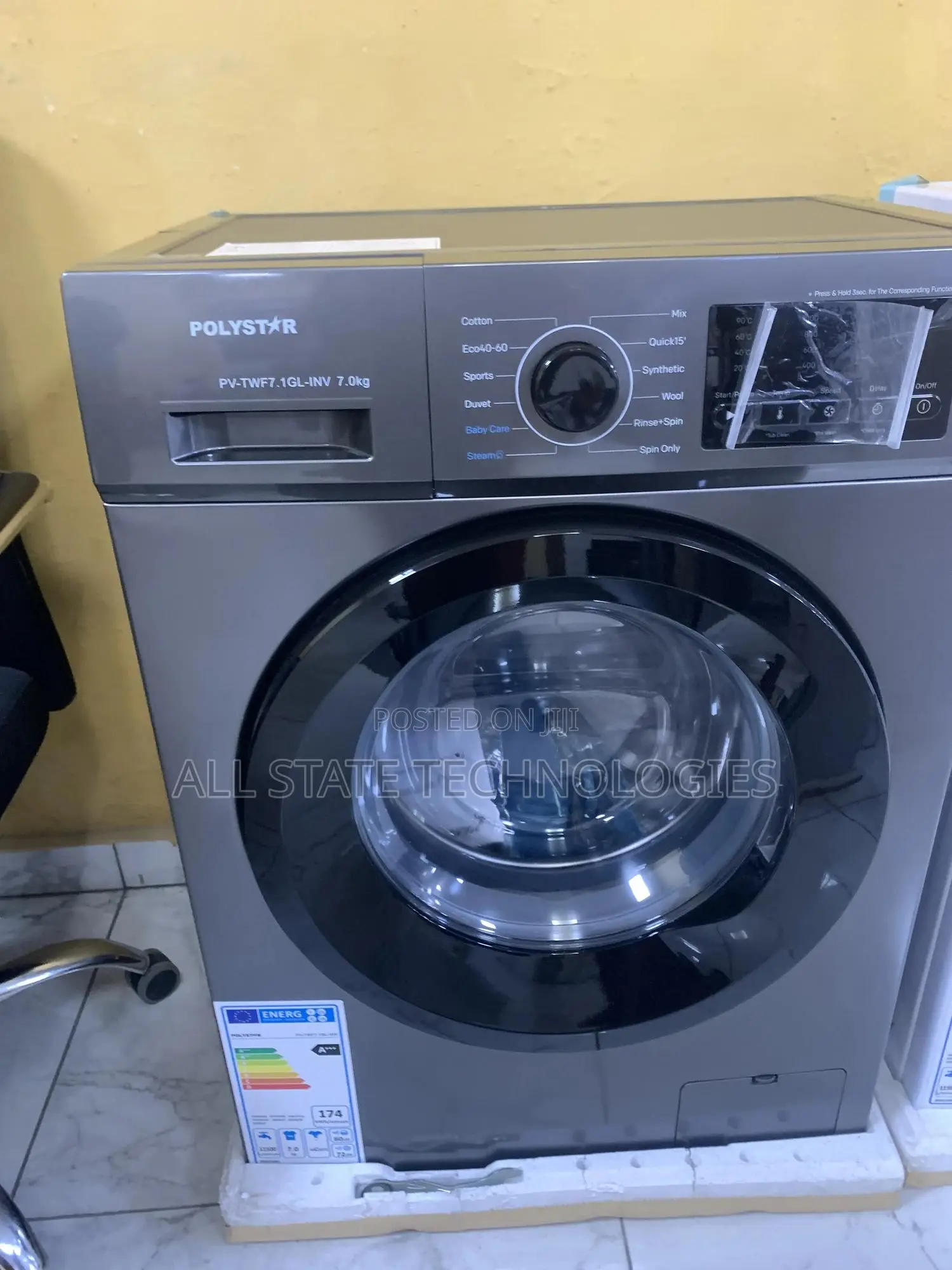 Polystar 6kg Front Load Washing Machine Pv-Twf7.Igl-Inw