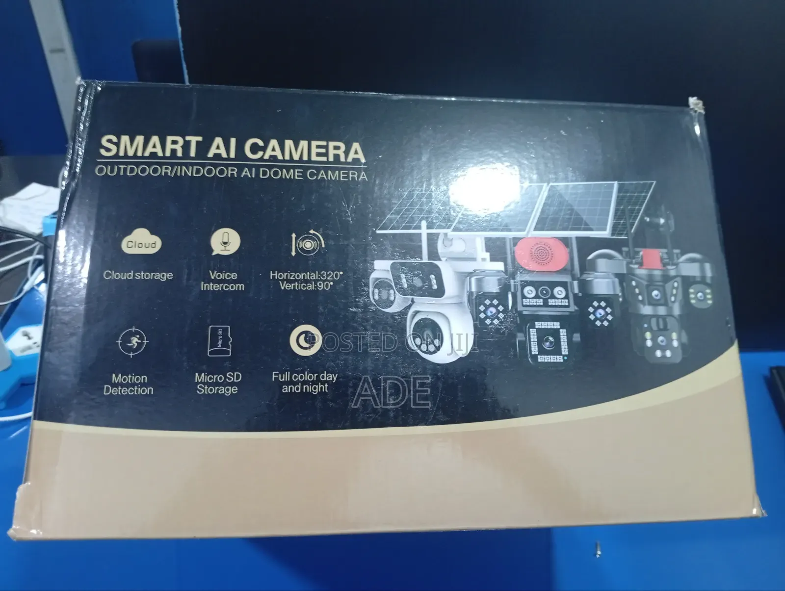 4 Lens Smart Ai Solar CCTV Camera V560