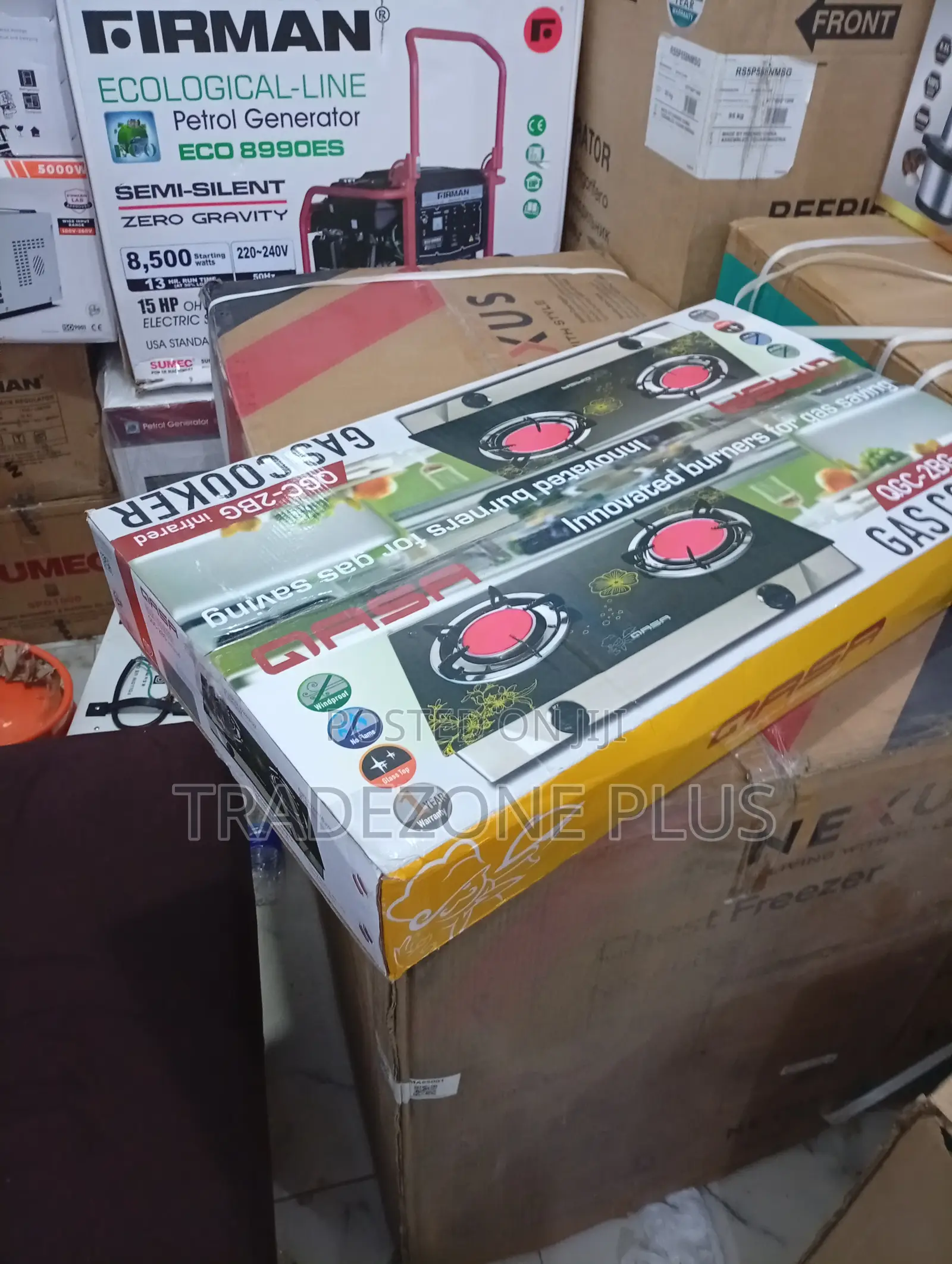 Qasa Double Gas Cooking Top