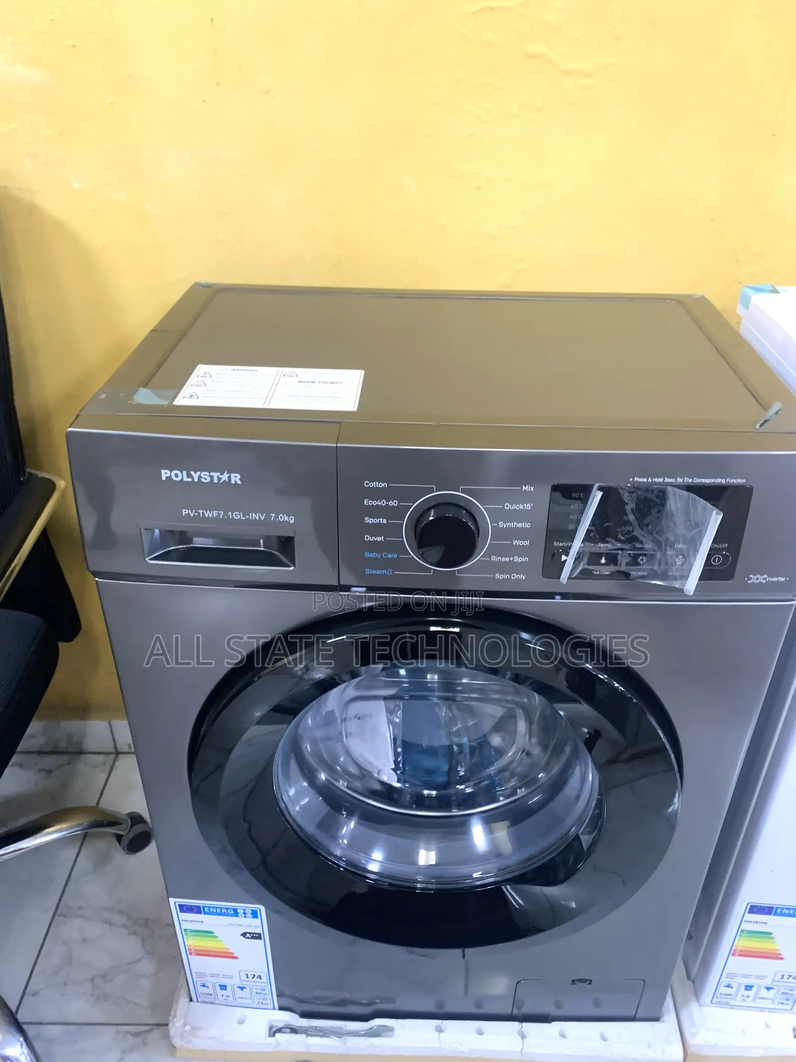 Polystar 6kg Top Quality Front Load Washer