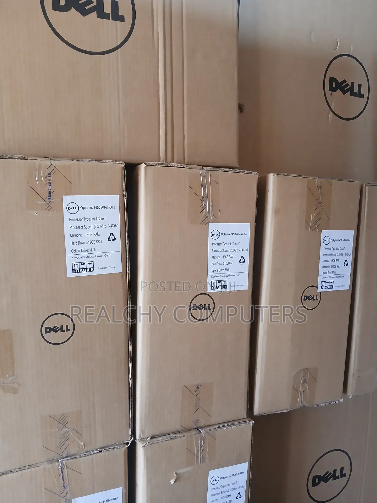 New Desktop Computer Dell OptiPlex 7450 16GB Intel Core I5 SSD 128GB
