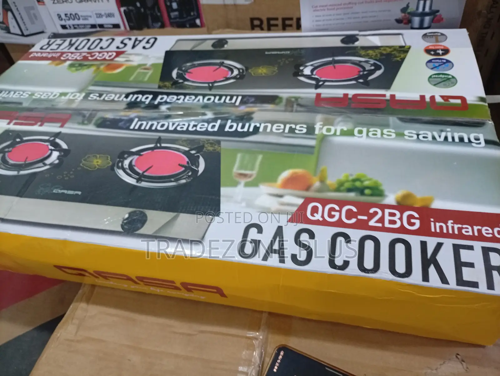 Qasa Dual-Burner Home Gas Stove