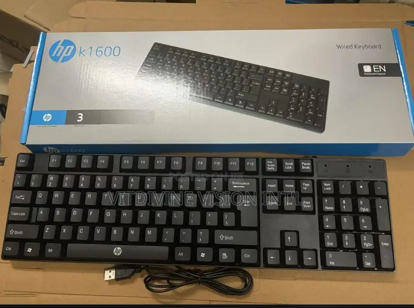 Hp Wired Keyboard