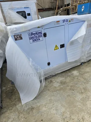 We Deal on Brand New Perkins Diesel Soundproof Gen Sp30kva 2years Wty