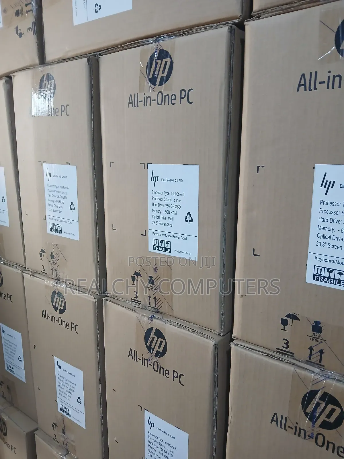 New Desktop Computer HP EliteOne 800 8GB Intel Core I5 SSD 256GB