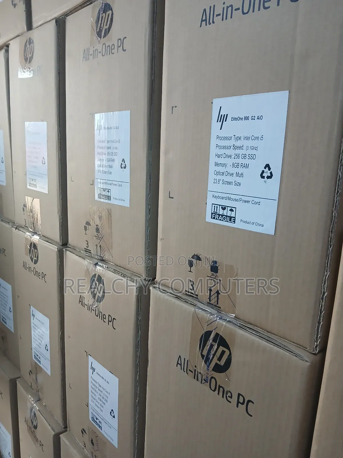 New Desktop Computer HP EliteOne 800 8GB Intel Core I5 SSD 256GB