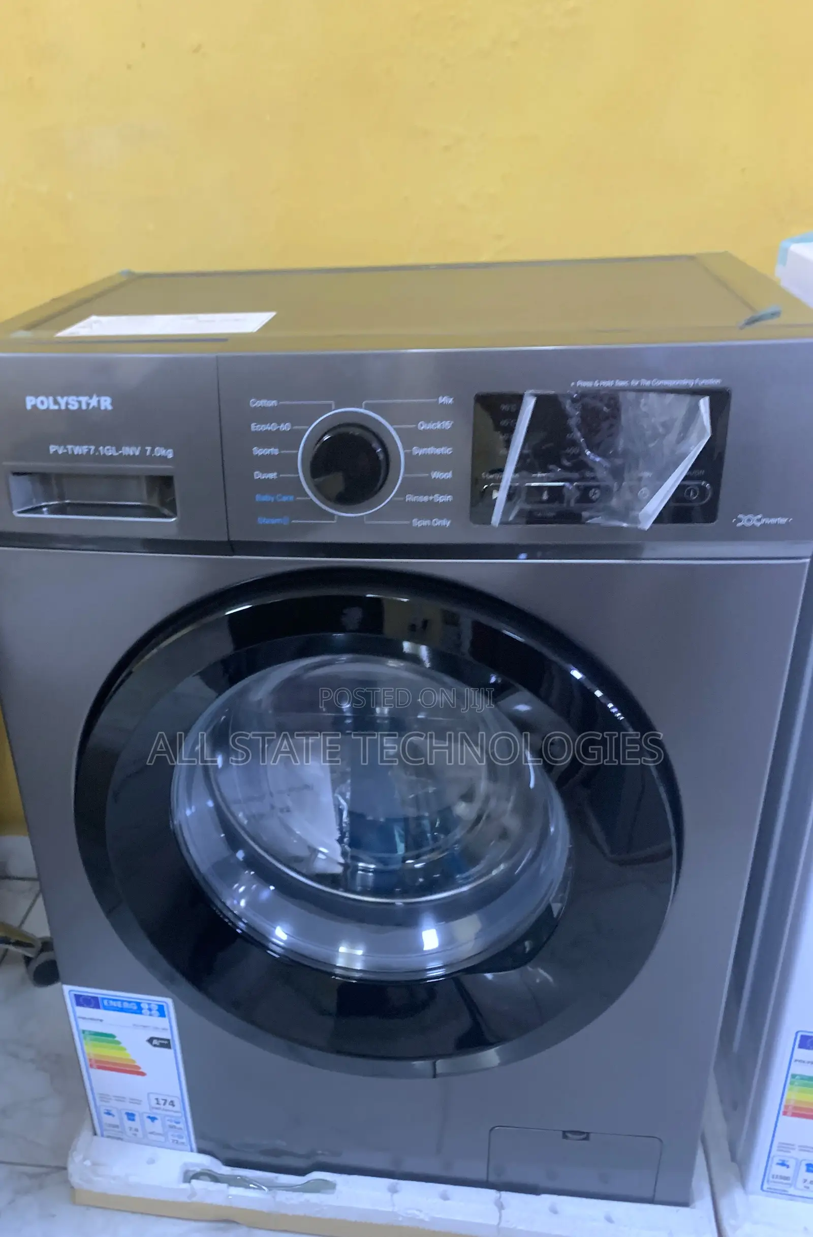 Polystar 6kg Front Load Washing Machine – Premium Quality