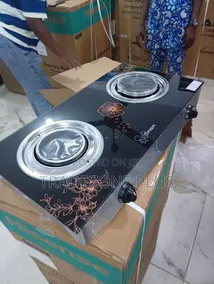 Polished Stainless Steel Qasa 2-Burner .