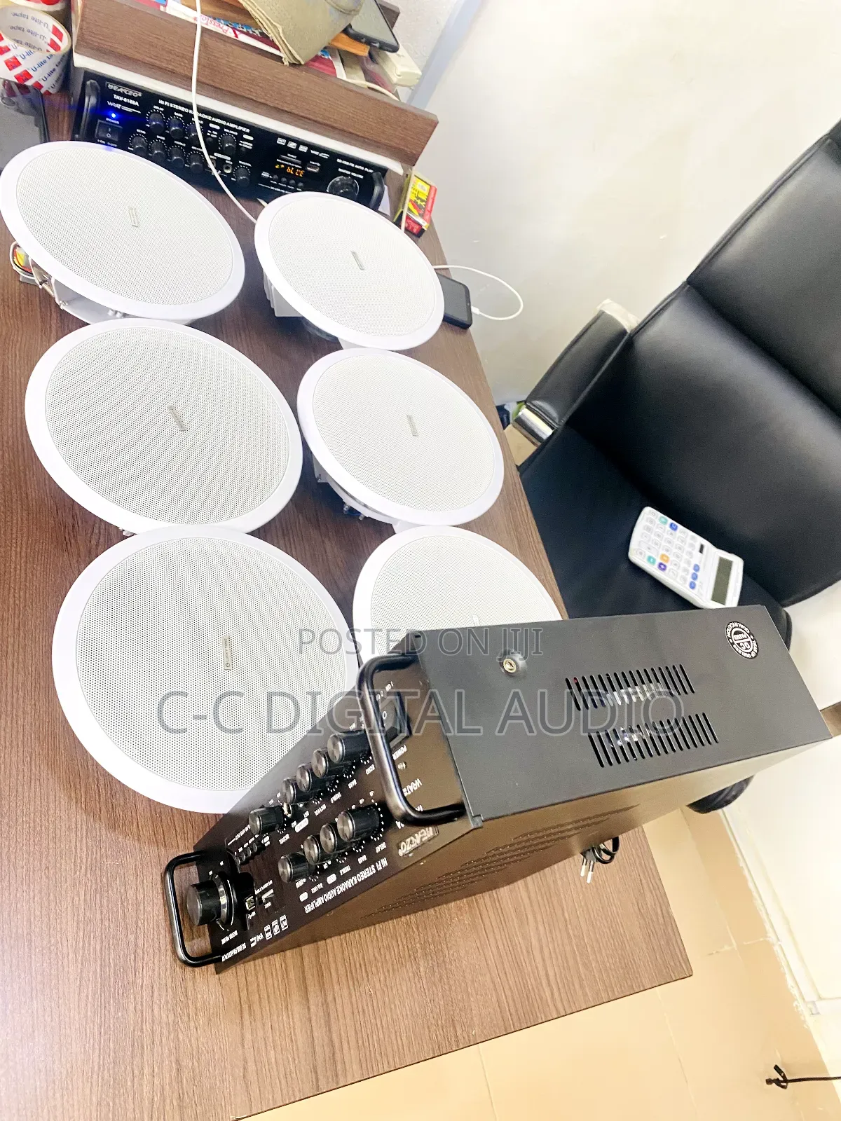 6 in 1 Ceiling Speaker Set-Up