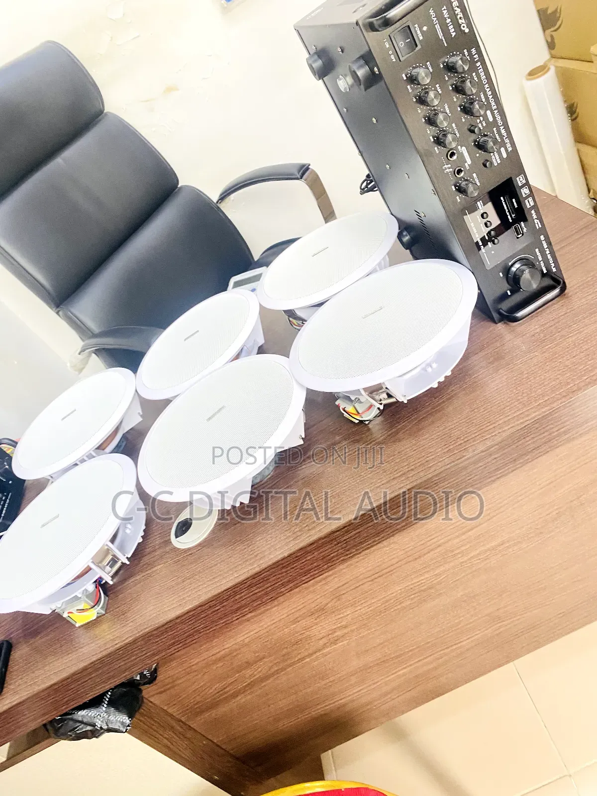 6 in 1 Ceiling Speaker Set-Up