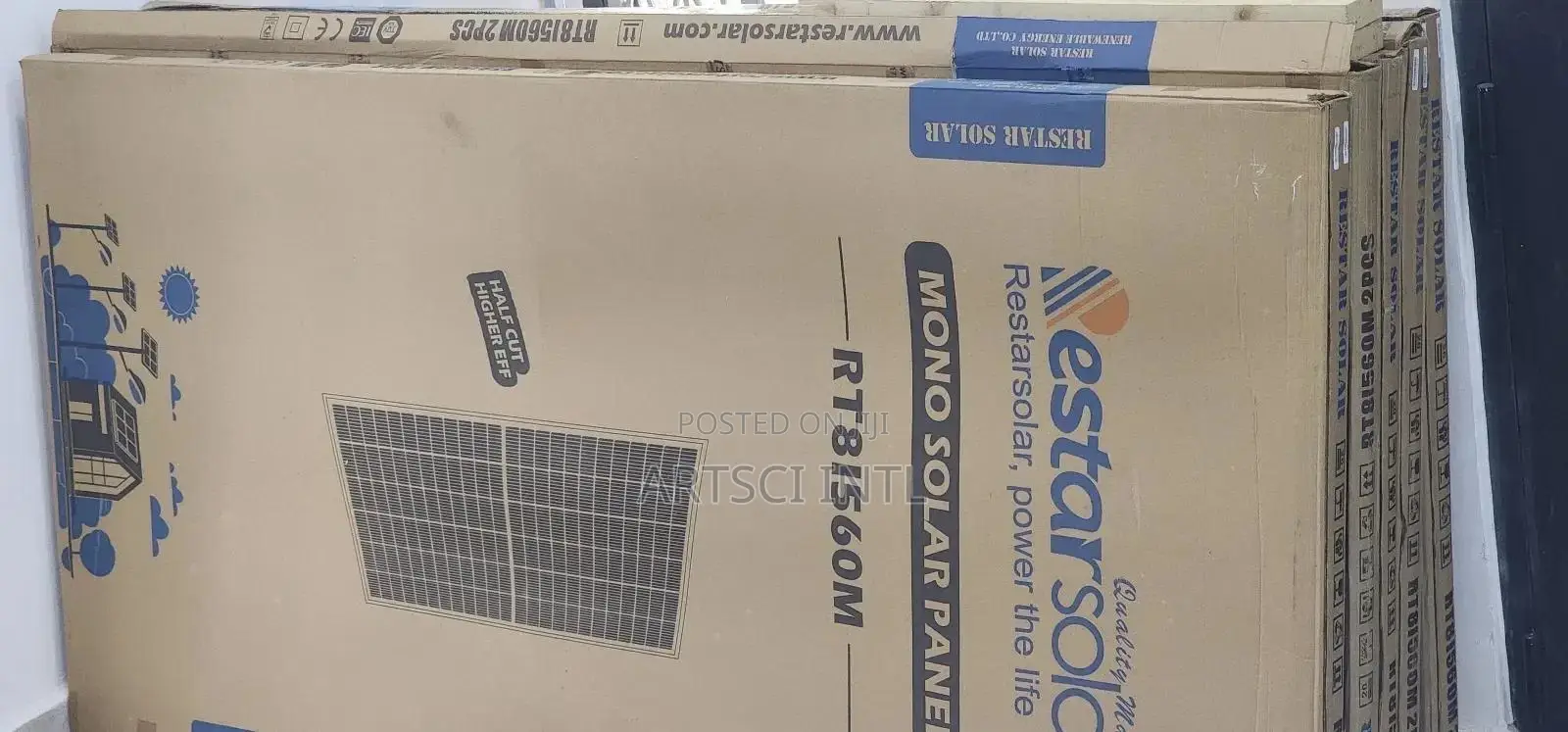 Restar 560w Half Cut Solar Panel