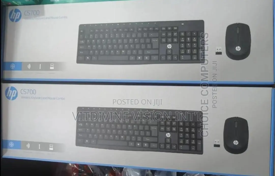 Hp Cs700 Wireless Keyboard And Mouse Combo