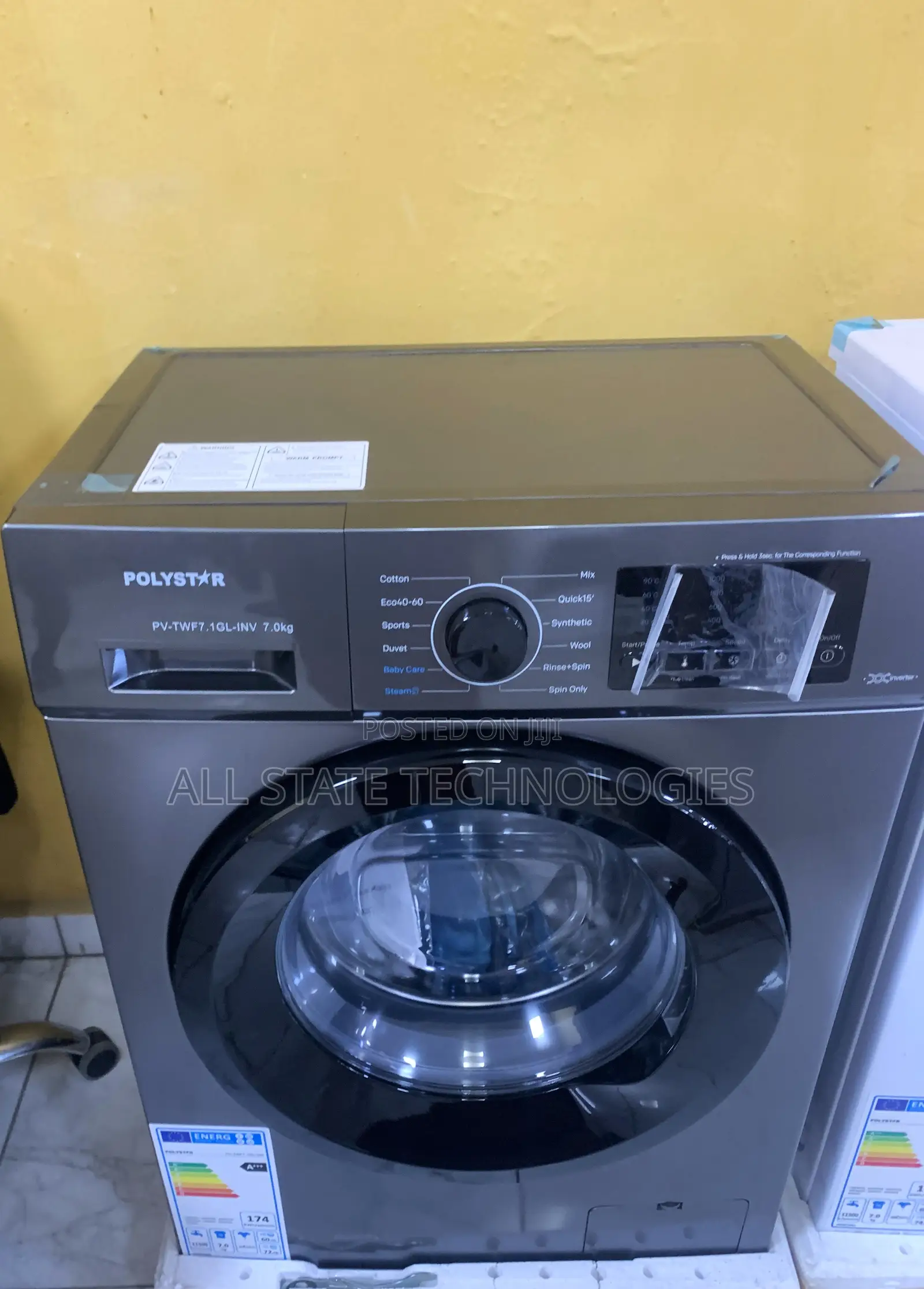 Polystar 6kg Front Load Washing Machine – Latest Version
