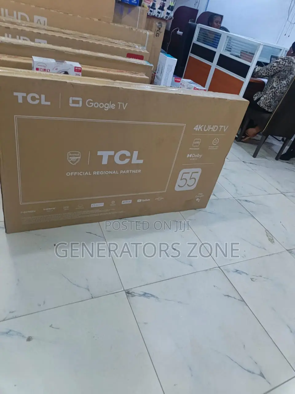 TCL 55v6b Uhd Google Interface Tv