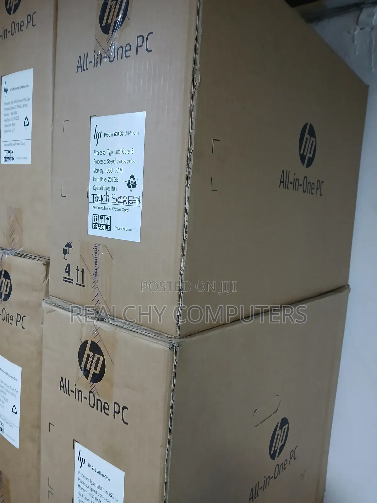 New Desktop Computer HP ProOne 600 8GB Intel Core i5 SSD 256GB