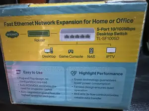 Tplink 5ports 10/100 Switch