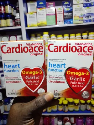 Vitabiotics Cardioace Caps 30- Support Heart Function And Circulation