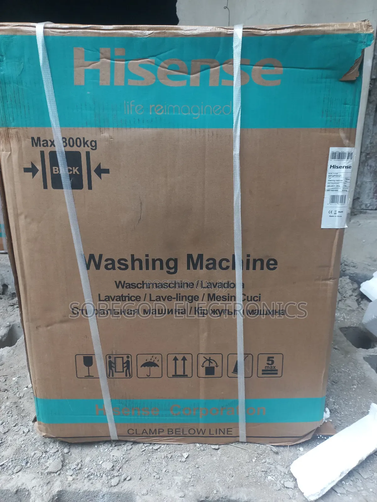Hisense Front Load 7gk Inverter Washing Machine