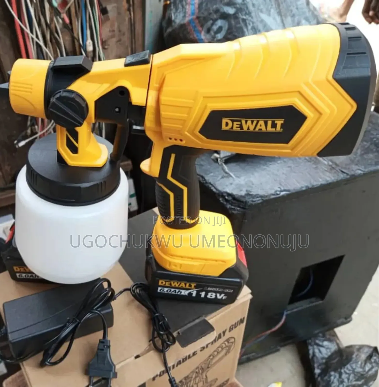 Dewalt Spray Machine Battery