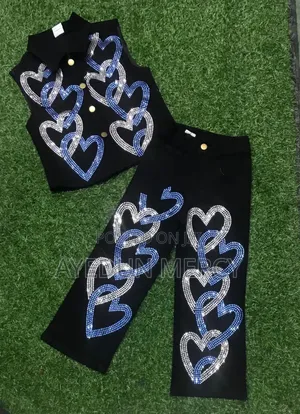 Luxury Girls 2pcs Denim