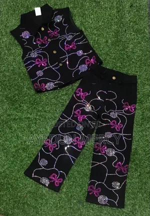Luxury Girls 2pcs Denim