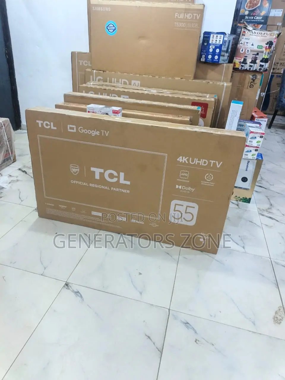 TCL Google Entertainment 55v6b 55-Inch