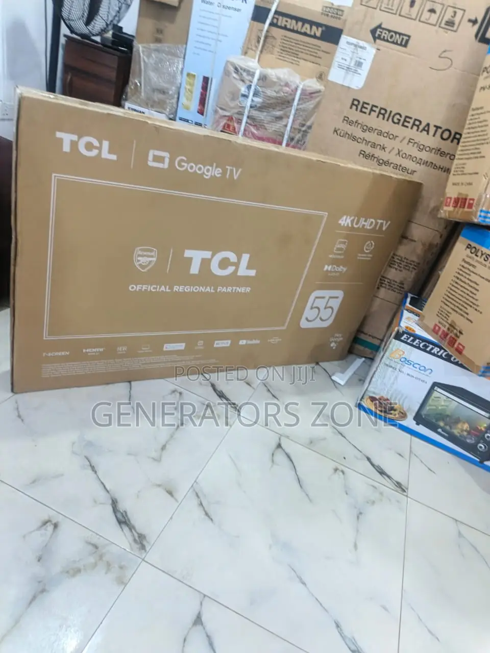 TCL Google Entertainment 55v6b 55-Inch