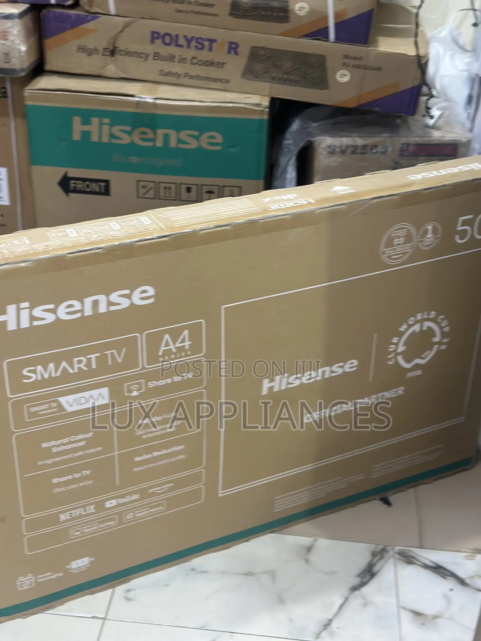 Durable 50" Hisense Smart Screen