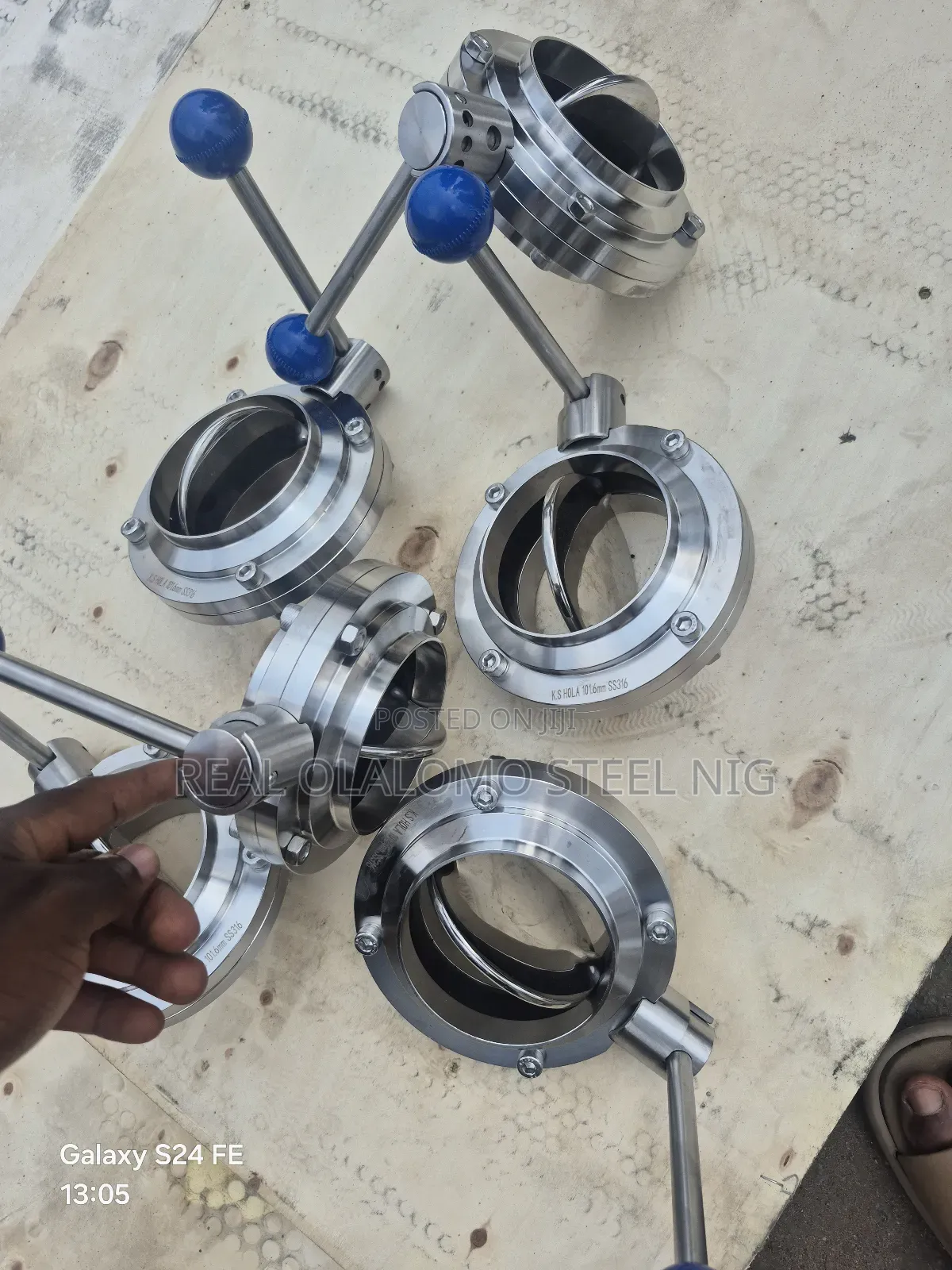 Dn100 Butterfly Valve Ss