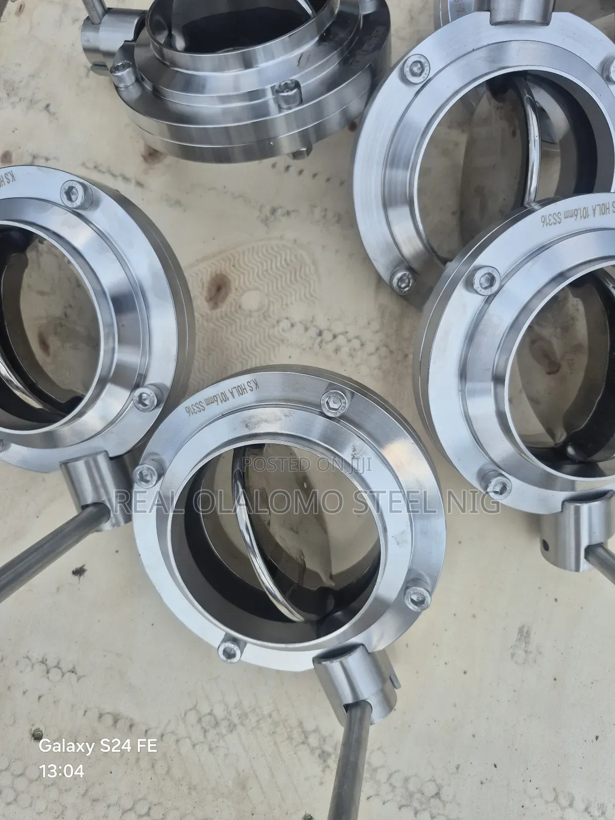 Dn100 Butterfly Valve Ss