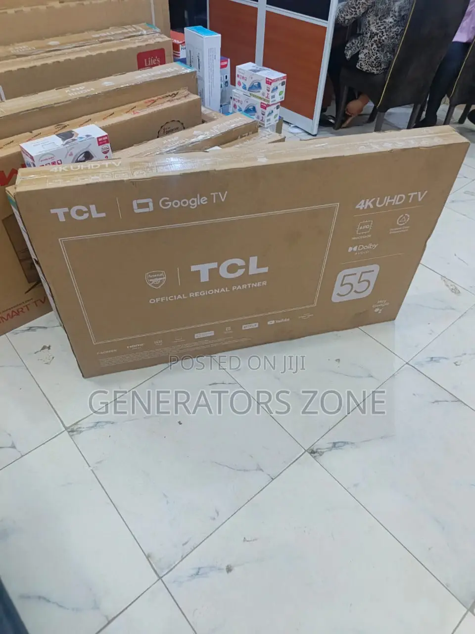 TCL Uhd Smart Google Tv Model 55v6b