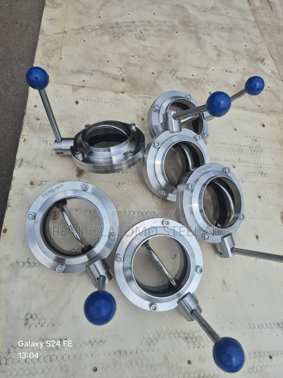 Dn100 Butterfly Valve Ss
