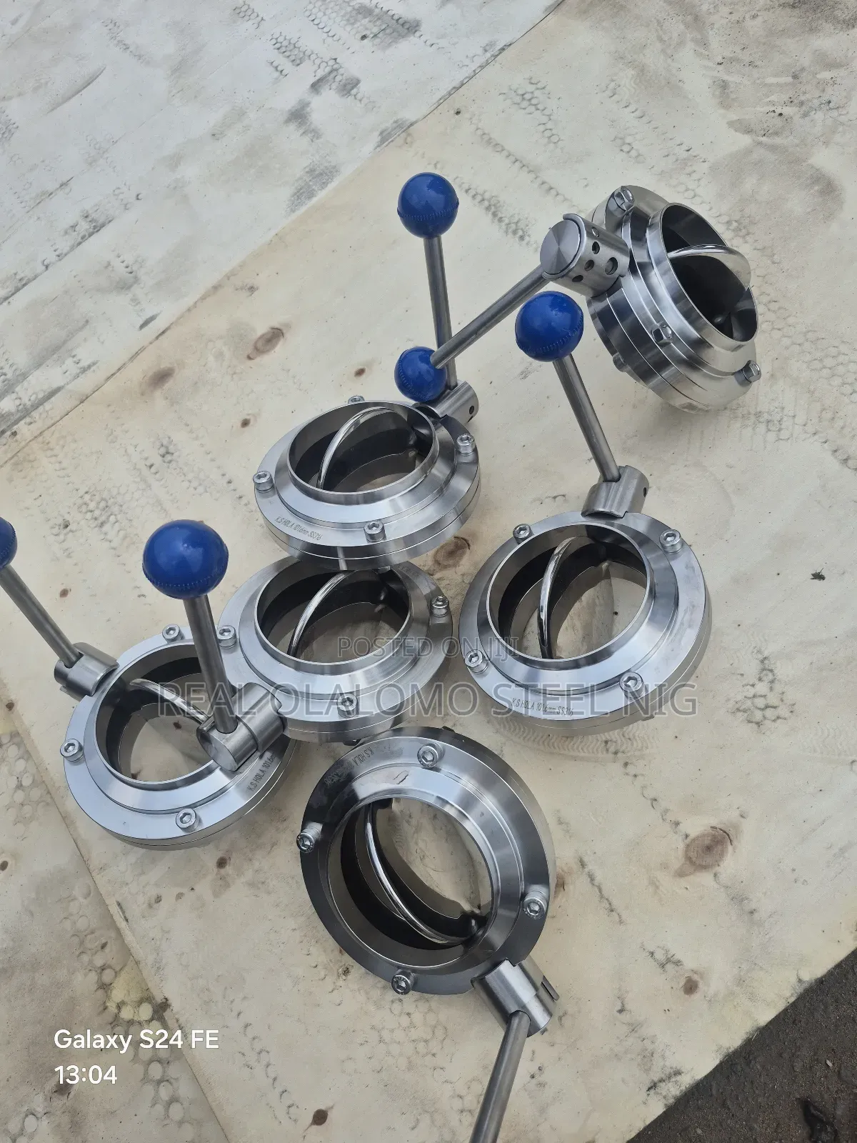 Dn100 Butterfly Valve Ss