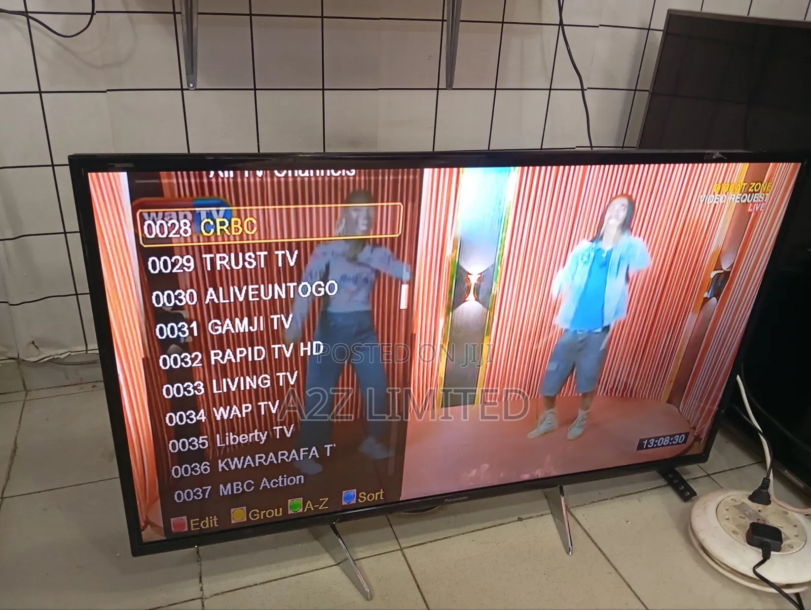 Panasonic Hd Led Tv 42inches With Free Strong Universal Decoder