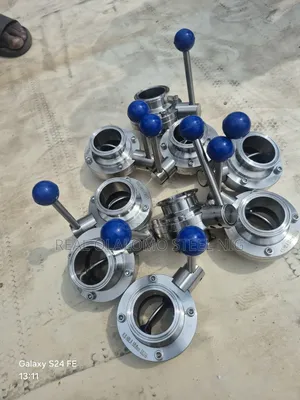 Dn 50 T C Butterfly Valve , Ferrules