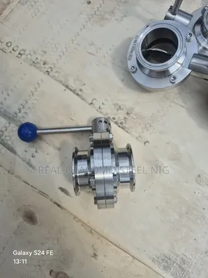 Dn 50 T C Butterfly Valve , Ferrules