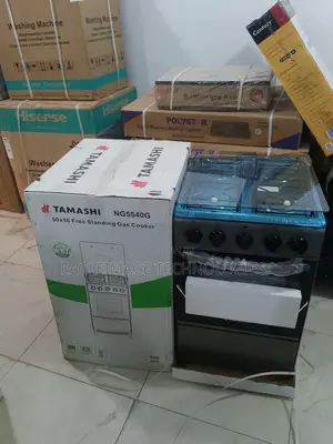 Brand New Tamashi 50x50 Gas Cooker – Double Glass Oven Door