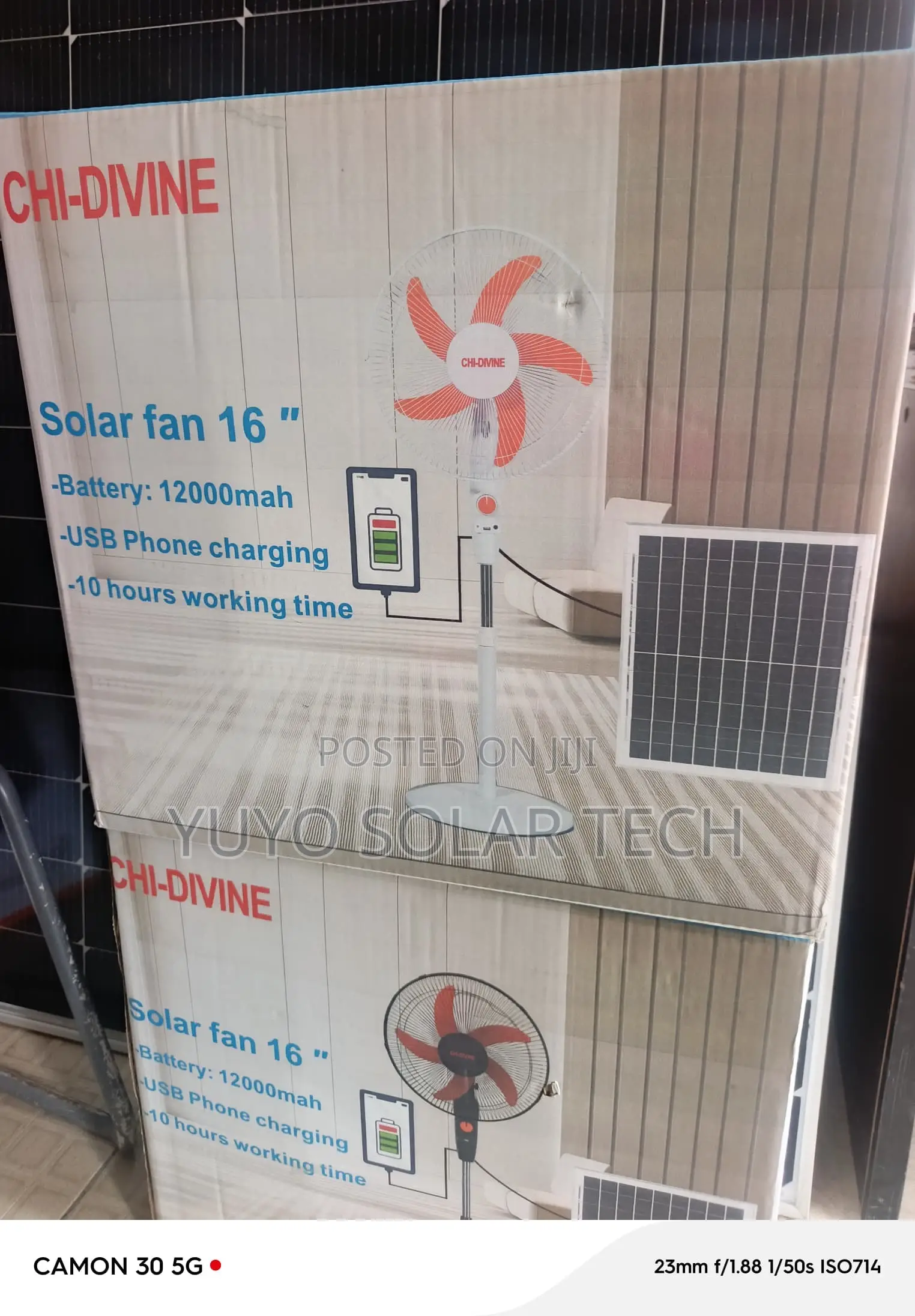Solar 10 Fan