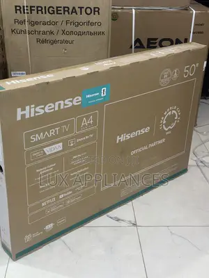 Super Bright Hisense 50" Smart Screen