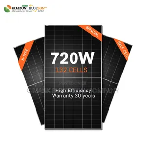 Factory Price Solar Panel for Home Solar Panel 650w,720w